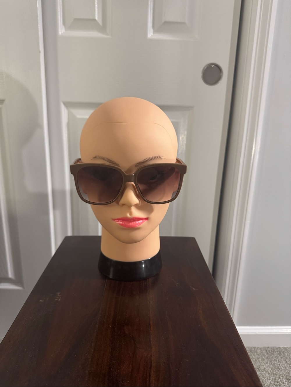 Quay Australia “Wide Awake” Oversized Square Sunglasses - Brown Gradient